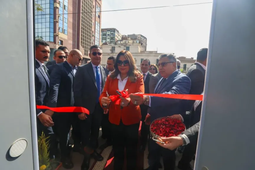 وزيرة التنمية المحلية تصل محافظة الدقهلية لافتتاح وتفقد عدد من المشروعات الخدمية | صور
