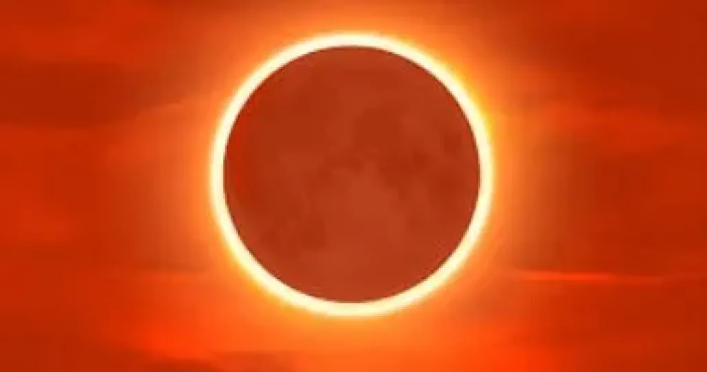 كسوف حلقى للشمس فى ظاهرة فلكية نادرة 17 فبراير