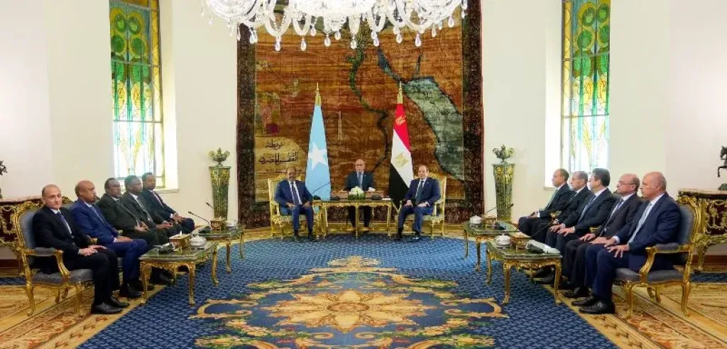 الرئيس السيسي: مصر ماضية في استكمال نشر قواتها لتعزيز أمن واستقرار القرن الإفريقي