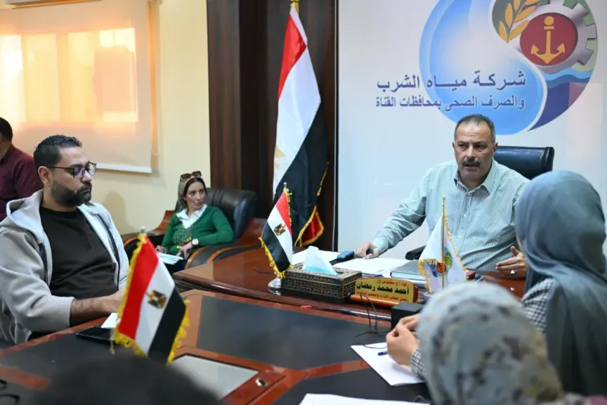 مياه القناة تطلق خطة لتعظيم الإيرادات وخفض النفقات