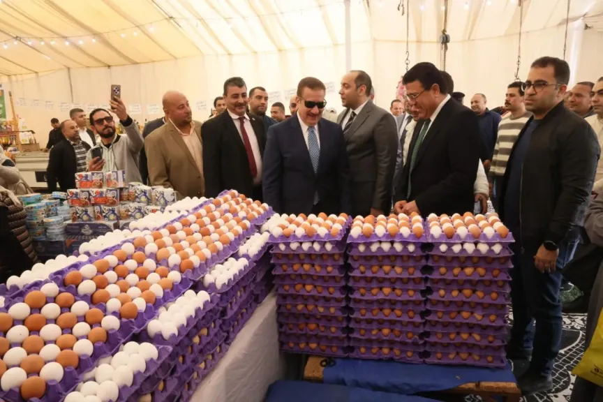 محافظ المنوفية يفتتح معرض «أهلاً رمضان» بشبين الكوم