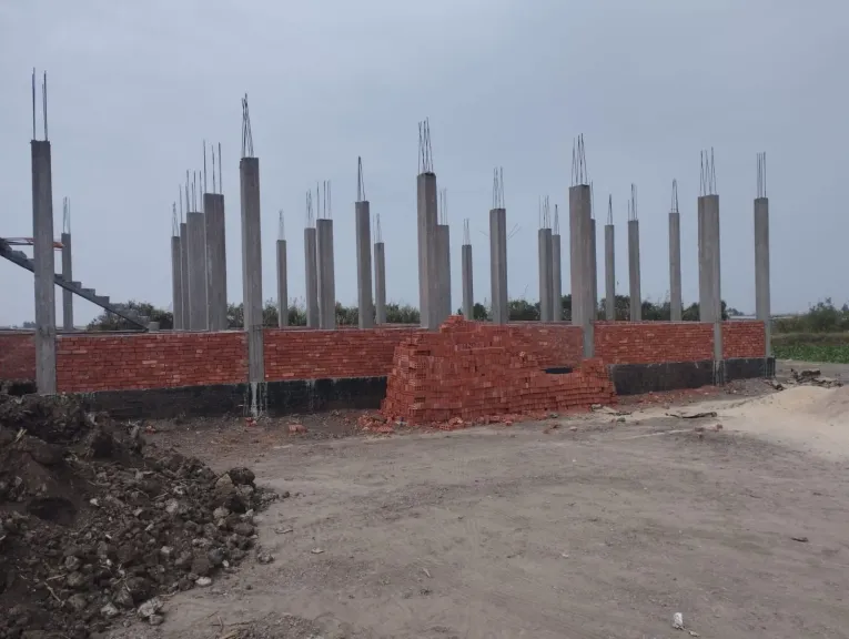 إزالة منزلين مخالفين على أرض زراعية جنوب بورسعيد