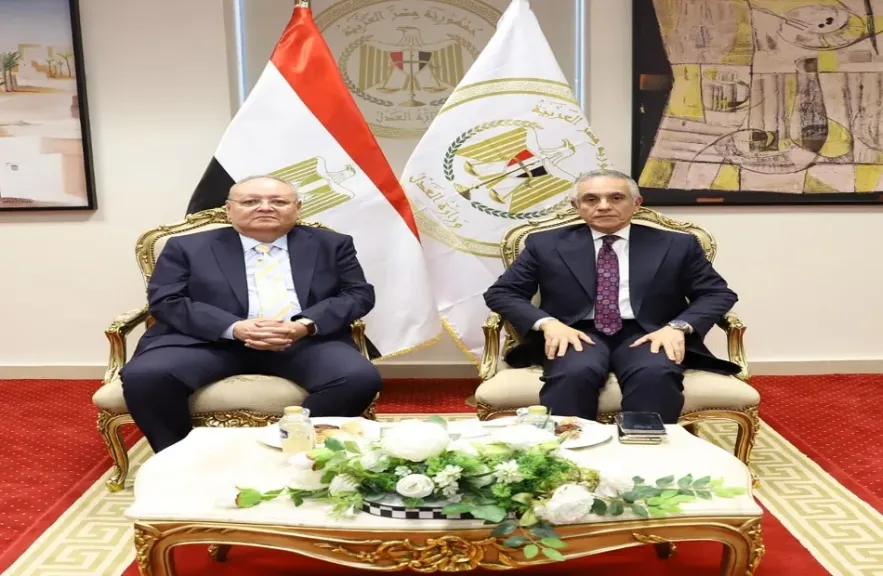 رئيس مجلس الدولة يزور وزير العدل الجديد