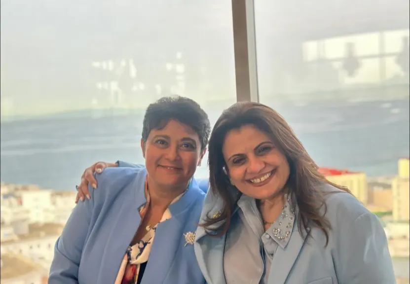 نميرة نجم تهنئ سهي جندي لاختيارها في لجنة الشخصيات البارزة في آلية المراجعة النظراء الإفريقية