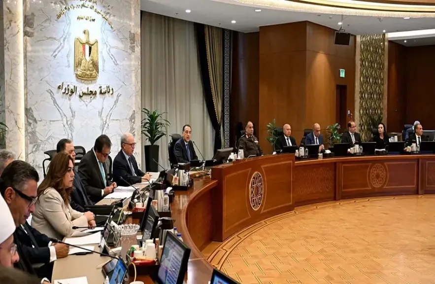 بدء اجتماع مجلس الوزراء بمقر الحكومة في العاصمة الجديدة