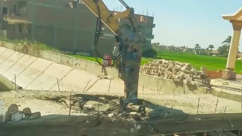 الري: إزالة فورية للتعدي على ترعة فزارة في أول أيام شهر رمضان