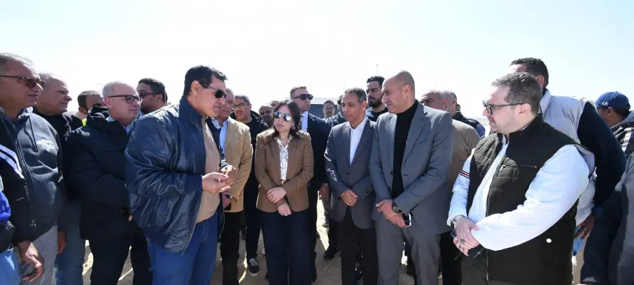 وزيرة الإسكان تتفقد منطقة الرابية بمدينة الشروق لمتابعة الموقف التنفيذي لأعمال المرافق