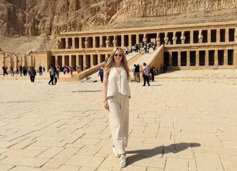 تيفاني دونالد ترامب تتغزل في الأقصر.. ماذا قالت؟