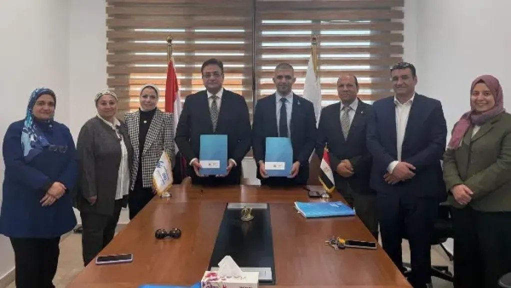 بروتوكول تعاون بين جامعة بنها الأهلية ومستشفى 57357