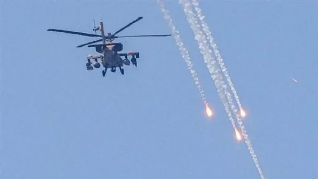 تحليق لطيران الاحتلال الإسرائيلي فوق الأراضي السورية