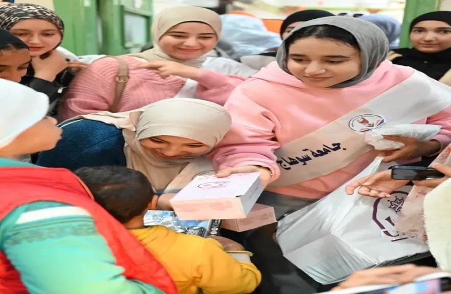 طلاب الجامعة الأهلية يطلقون مبادرة لدعم أطفال مستشفى سوهاج الجامعي