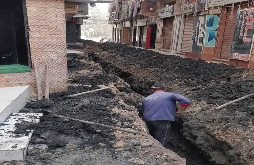 محافظ كفر الشيخ: تنفيذ أعمال حفر وتوصيل شبكة الغاز الطبيعي بمطوبس