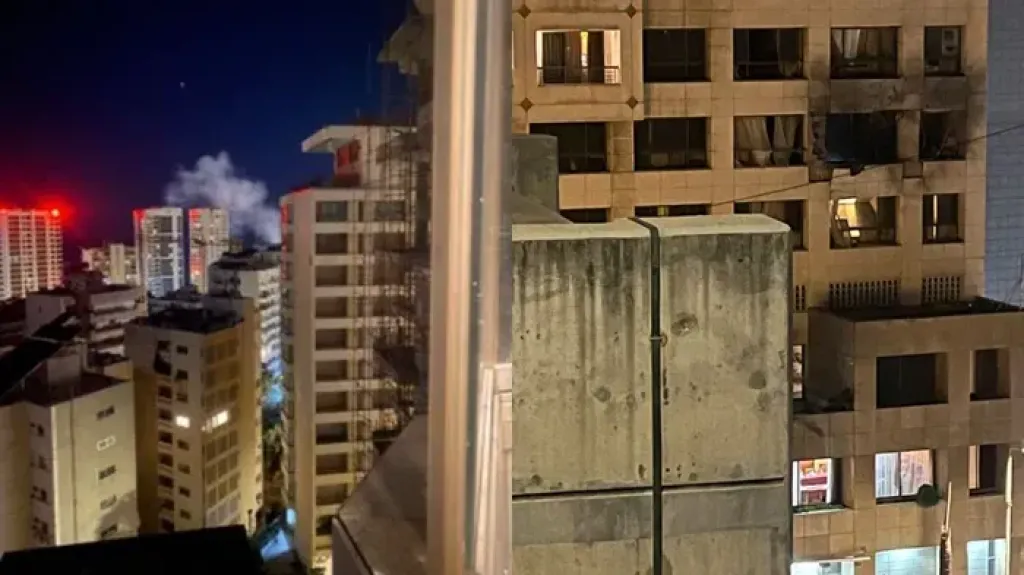 إخلاء فندق رامادا المستهدف في الروشة ببيروت