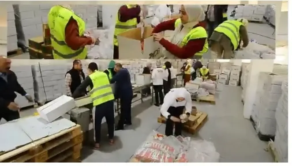 بنك التنمية الصناعية يشارك في تعبئة كراتين رمضان ضمن مبادرة «معًا نصنع أثرًا» بالتعاون مع جمعية الأورمان