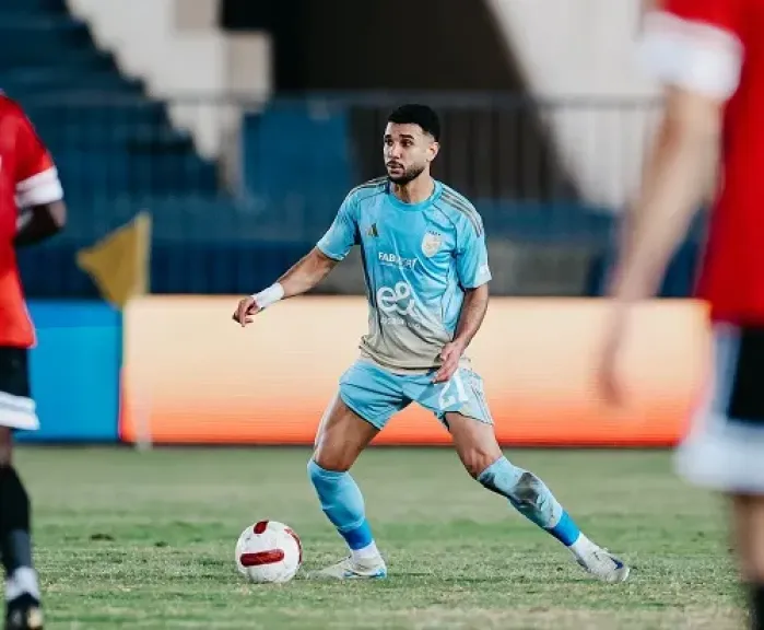 هادي رياض يسجل أول أهدافه مع الأهلي في مواجهة طلائع الجيش