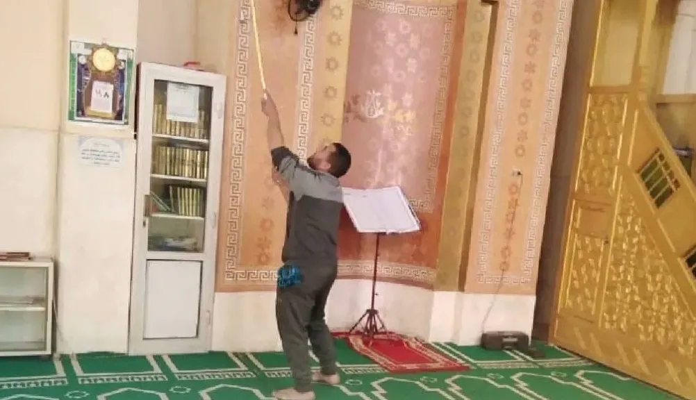 أوقاف كفر الشيخ تواصل حملات تعقيم ونظافة المساجد وبدء الاعتكاف في العشر الأواخر