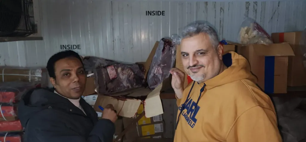 ضبط 3.7 طن لحوم ودواجن غير صالحة للاستهلاك بالمنصورة