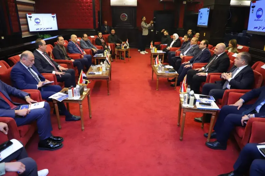 حزب مستقبل وطن يستقبل رئيس الهيئة العامة للرعاية الصحية