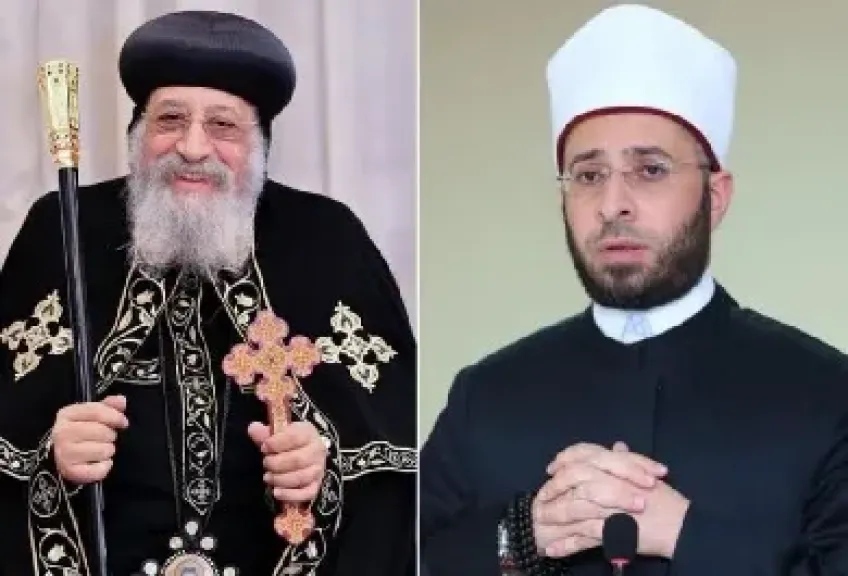 وزير الأوقاف يتلقى تهنئة البابا تواضروس الثاني بعيد الفطر ويؤكد اعتزازه بروح الوحدة الوطنية