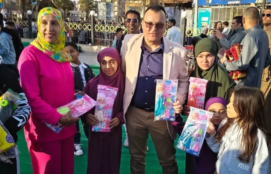 أمانة العمل الجماهيري بـ”مستقبل وطن” البحر الأحمر ترسم البهجة على وجوه الأطفال في أول أيام عيد الفطر بالغردقة
