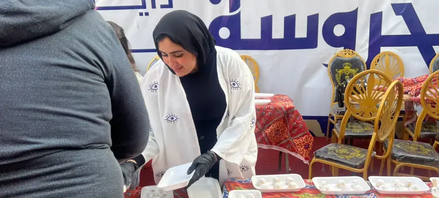 التضامن: نقاط الإطعام توزع كحك العيد على المترددين عليها في مختلف محافظات الجمهورية