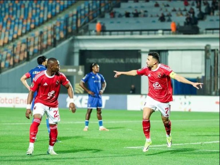 تريزيجيه يتقدم للأهلي بهدف في شباك الترجي التونسي