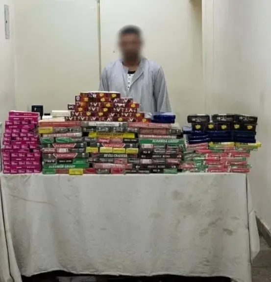 ضبط 100 ألف قطعة ألعاب نارية في حملات الداخلية خلال 24 ساعة