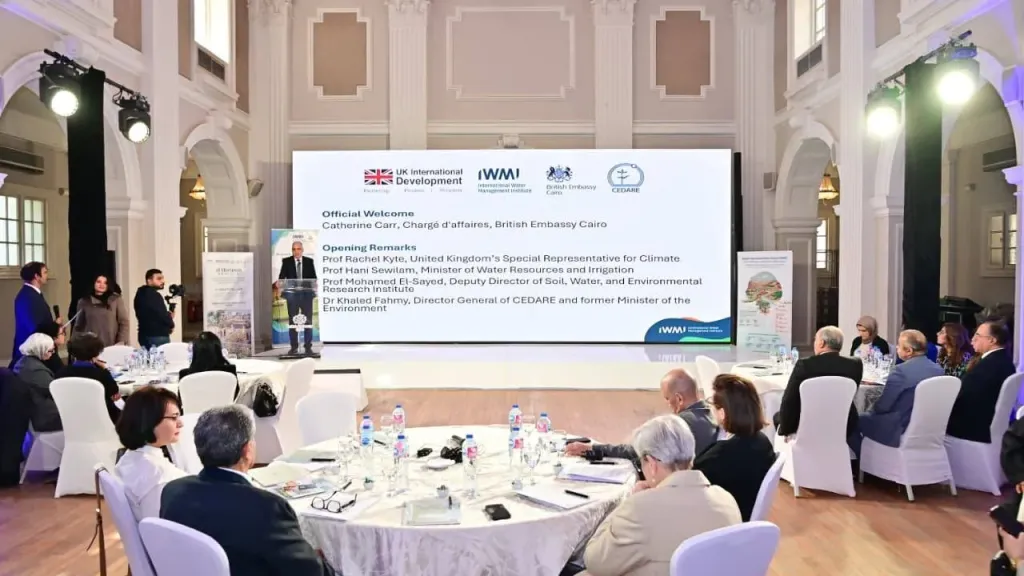 وزير الري: مصر في قلب تحديات مائية متشابكة.. ونصيب الفرد يقترب من «الندرة المطلقة» | صور