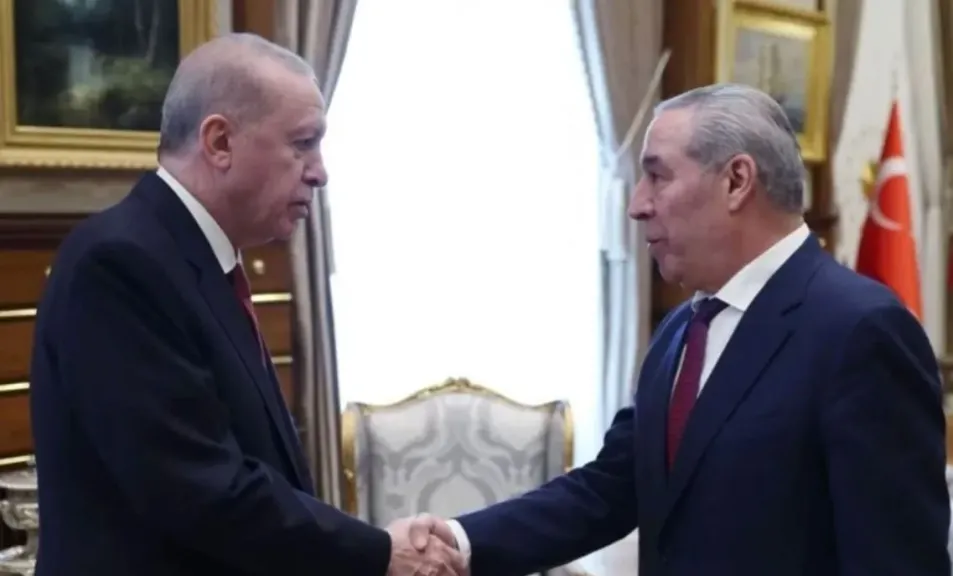 نائب رئيس فلسطين يطلع أردوغان على آخر مستجدات الأوضاع بالأراضي المحتلة