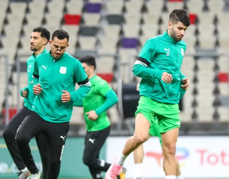 المصري يستأنف تدريباته بالقاهرة استعدادًا للقاء الزمالك بالدوري