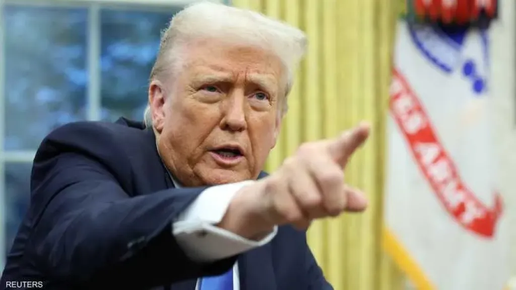 ترامب يهدد بقصف الجسور ومحطات الطاقة الكهربائية في إيران