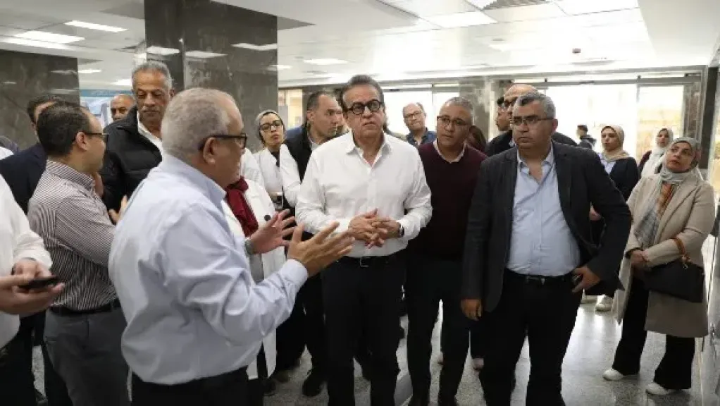 عبد الغفار يتفقد مستشفى مدينة نصر للتأمين الصحي ويوجه بسرعة استكمال أعمال التطوير