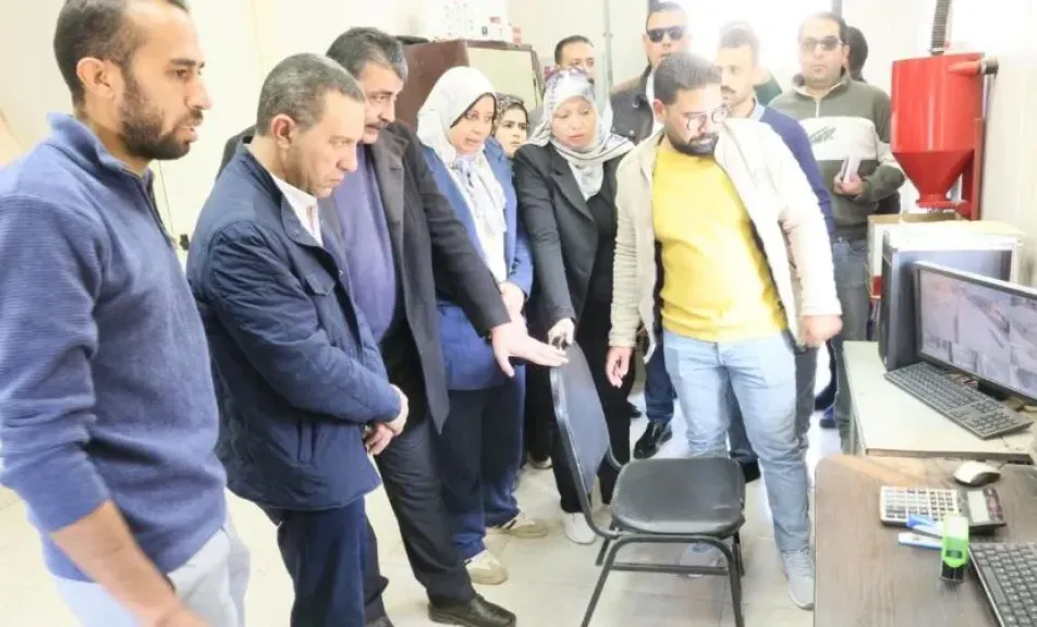 محافظ المنوفية يتفقد صوامع قويسنا استعدادا لموسم توريد القمح