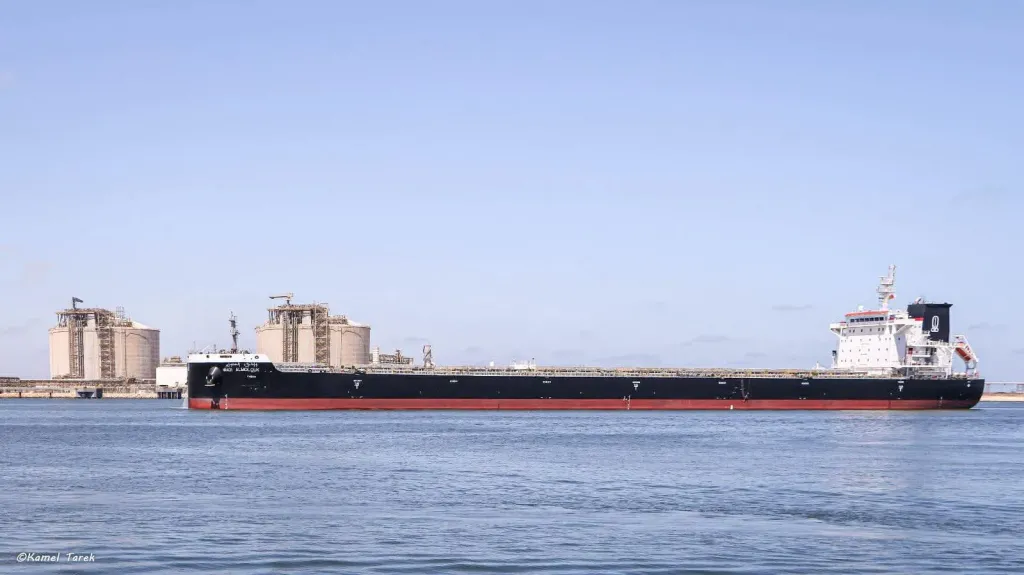 وصول ناقلة غاز مسال لميناء دمياط