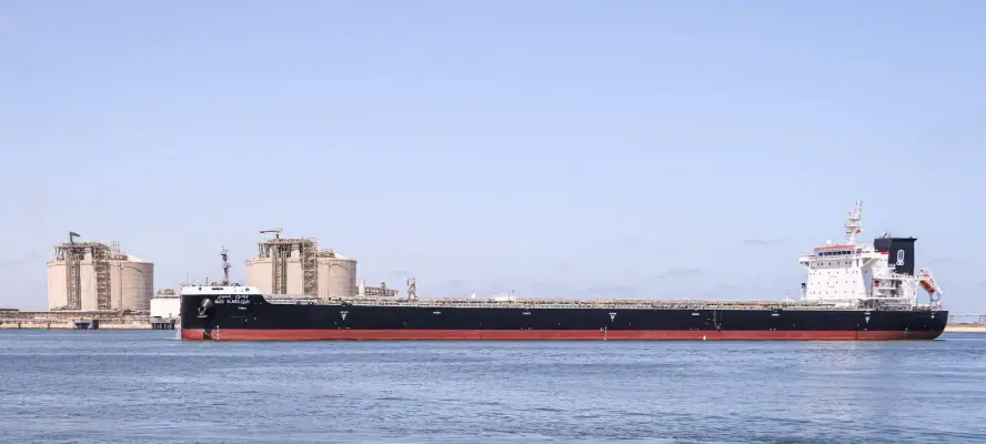 وصول ناقلة غاز مسال لميناء دمياط