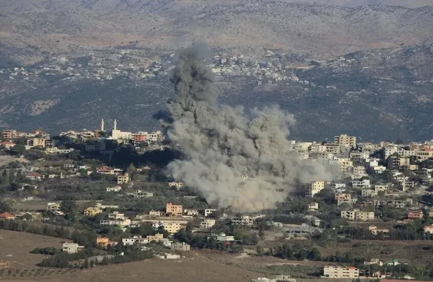 غارات إسرائيلية وقصف مدفعي يوقعان إصابات في عدة بلدات بجنوب لبنان