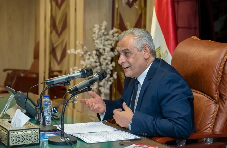 وزير الدولة للإنتاج الحربي يستقبل وفدا رفيع المستوى من جمهورية إفريقيا الوسطى