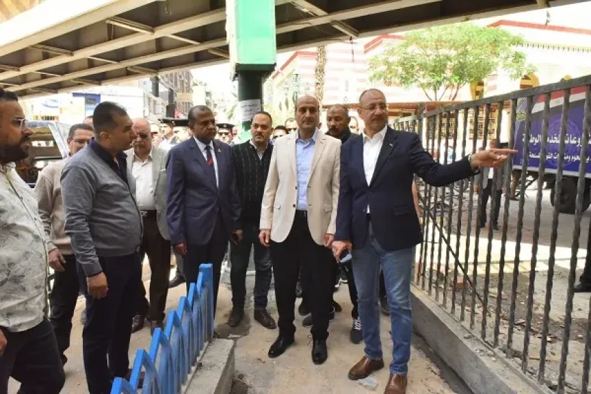 محافظ أسيوط يتفقد تطوير ميدان الشهيد أحمد جلال ضمن خطة تعزيز المظهر الحضاري