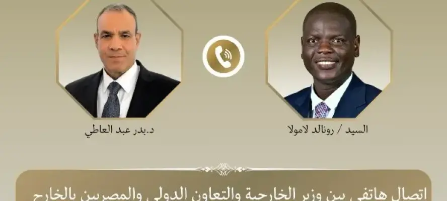 وزير الخارجية يبحث مع نظيره بجنوب أفريقيا التطورات في لبنان وغزة وخفض التصعيد