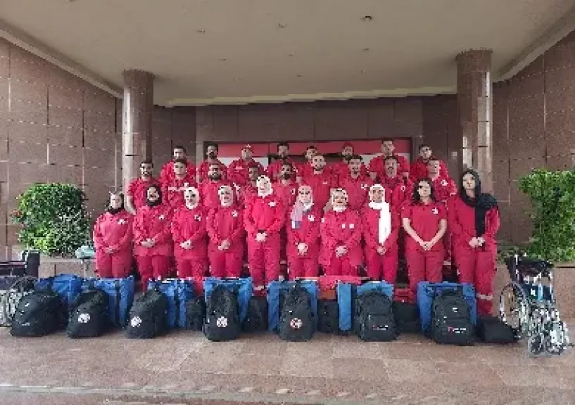 الهلال الأحمر المصري يشارك في التأمين الطبي لاحتفالات الكنائس بعيد القيامة المجيد