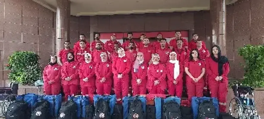 الهلال الأحمر المصري يشارك في التأمين الطبي لاحتفالات الكنائس بعيد القيامة المجيد