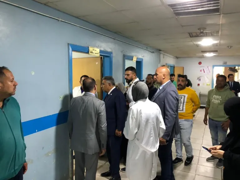 جولة مفاجئة لمحافظ الدقهلية بمستشفى بلقاس لمتابعة انتظام العمل والخدمة الطبية