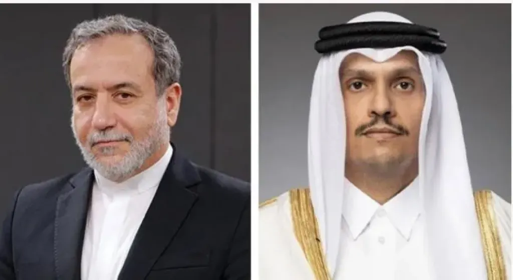 رئيس وزراء قطر ووزير خارجية إيران يبحثان هاتفيًا تطورات وقف إطلاق النار