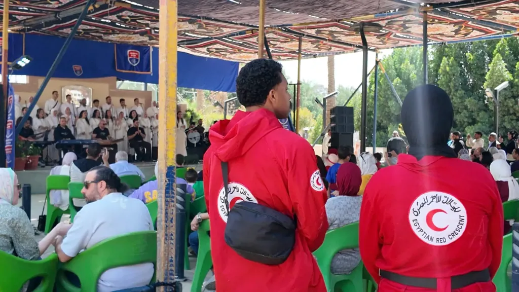 الهلال الأحمر المصري يؤمّن احتفالات شم النسيم بفرق الاستجابة للطوارئ في المحافظات.. صور