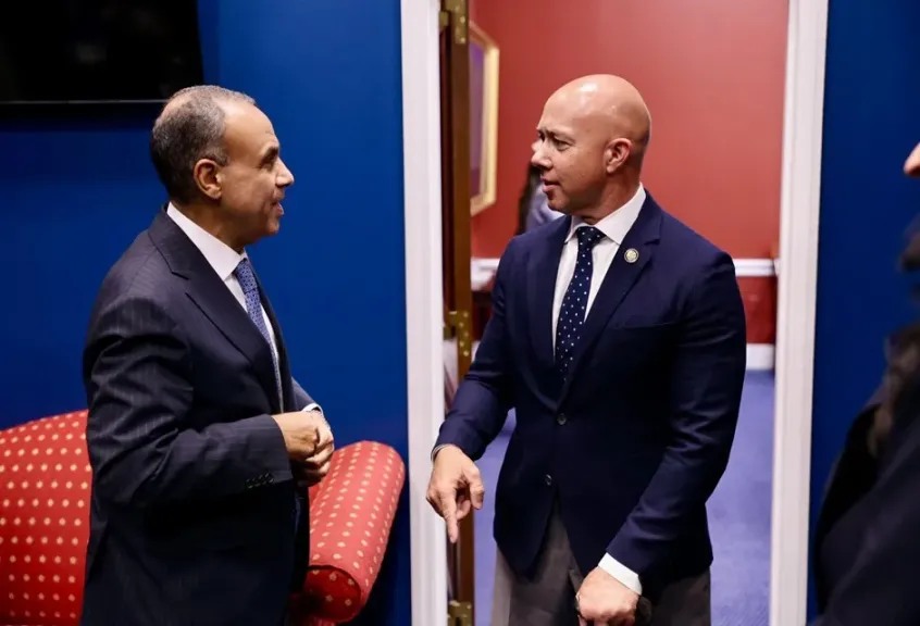 وزير الخارجية يؤكد الحرص على تعزيز التعاون مع مجلس النواب الأمريكى لدعم الشراكة الاستراتيجية