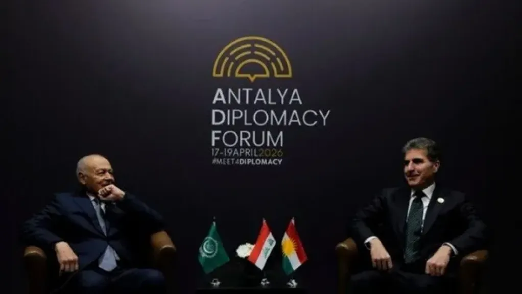 أبو الغيط يبحث مع رئيس إقليم كردستان تطورات العراق والتصعيد الإقليمي