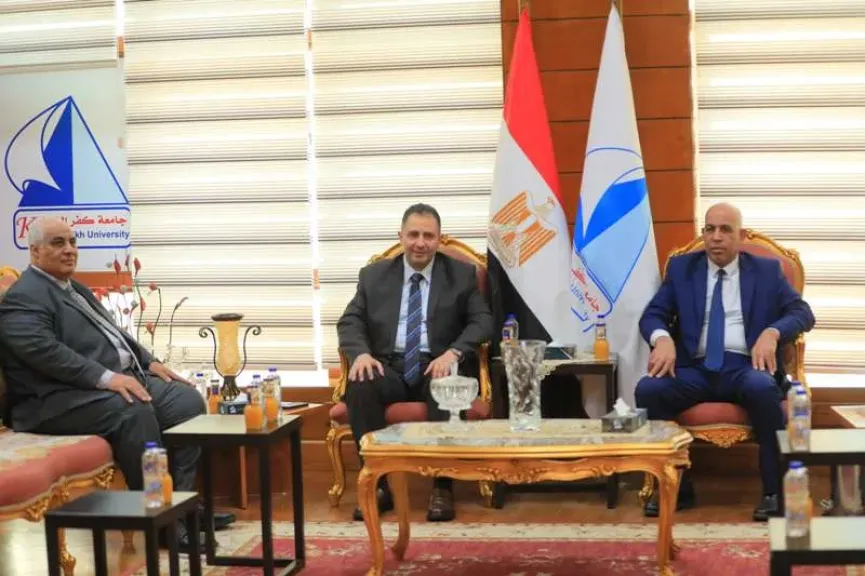 جامعة كفر الشيخ تستقبل محافظ دمياط لبحث سبل التعاون في المجال الهندسي