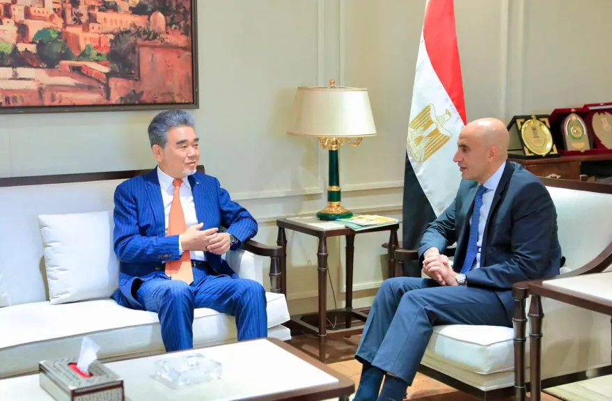 وزير التربية والتعليم يستقبل رئيس جامعة هيروشيما لبحث تنفيذ منهج ”الثقافة المالية” لطلاب الثانوية