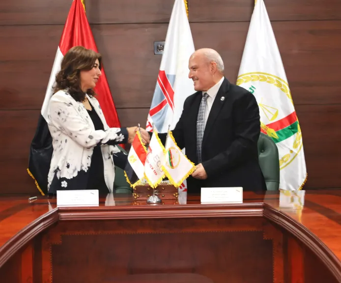 بروتوكول تعاون بين النيابة الإدارية والجامعة المصرية الصينية لتعزيز التدريب