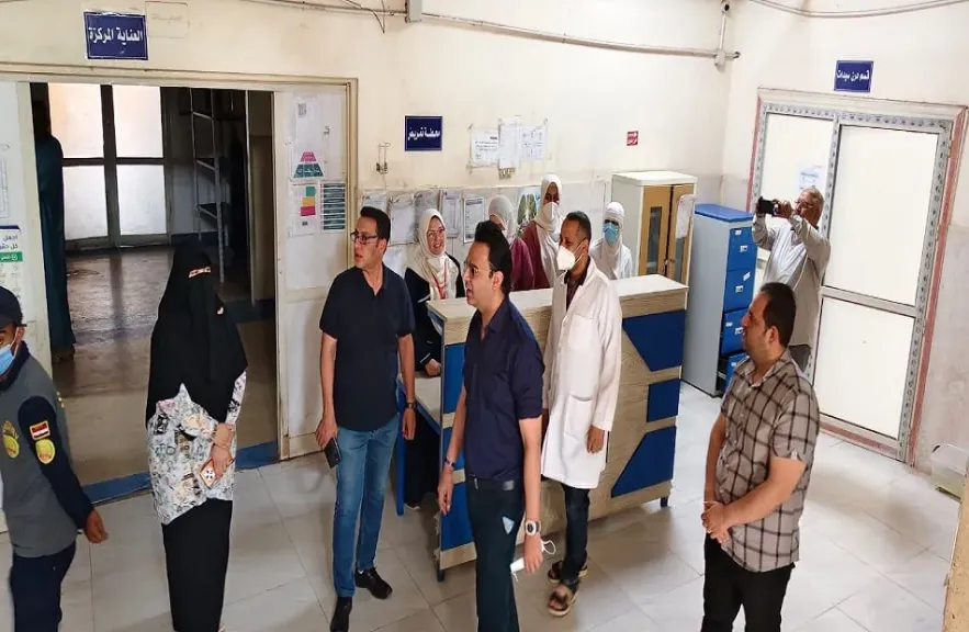 صحة سوهاج : تشغيل 7 أسرة عناية مركزة بمستشفى صدر شندويل